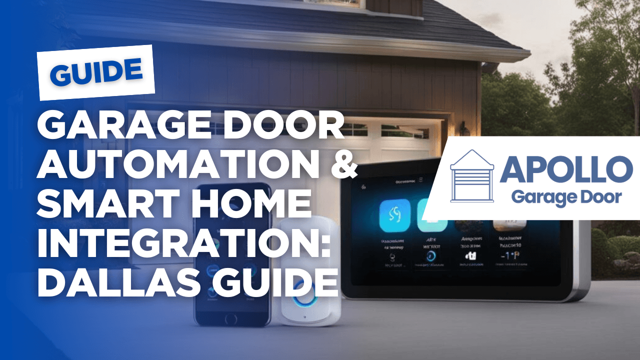 Garage Door Automation & Smart Home Integration: Dallas Guide