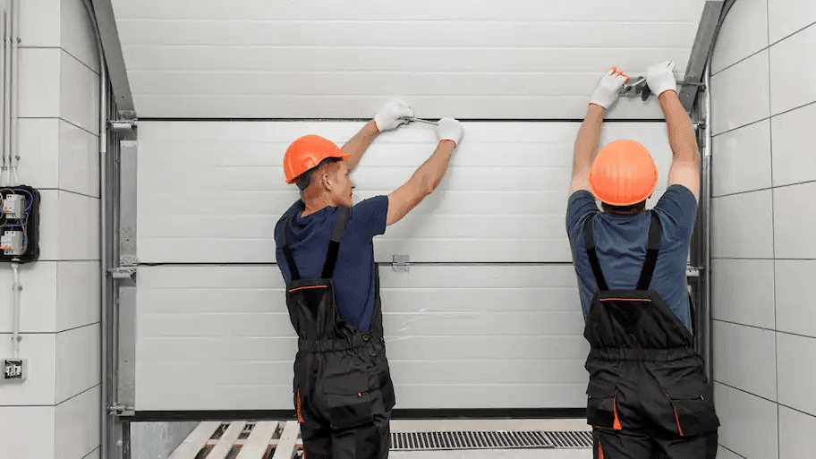 Garage door opener repair and installation service in Dallas